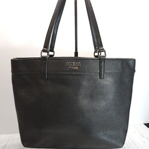 EUC Guess Garren Tote Bag In Black